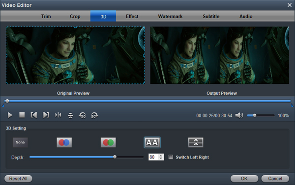 Edit MKV videos with Acrok software