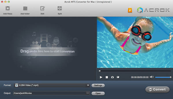 MTS to iMovie Converter for Mac-convert MTS for iMovie
