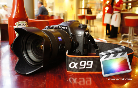 Edit Sony Alpha A99 AVCHD and MP4 video in FCP 7 and FCP 6