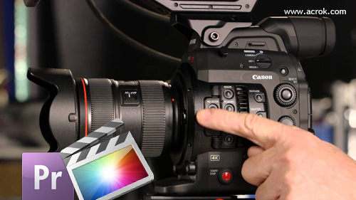 Canon EOS C300 Mark II MXF to FCP X and Premiere Pro CC Converter