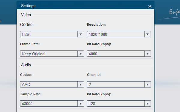 LG Smart TV Supported Format - Settings