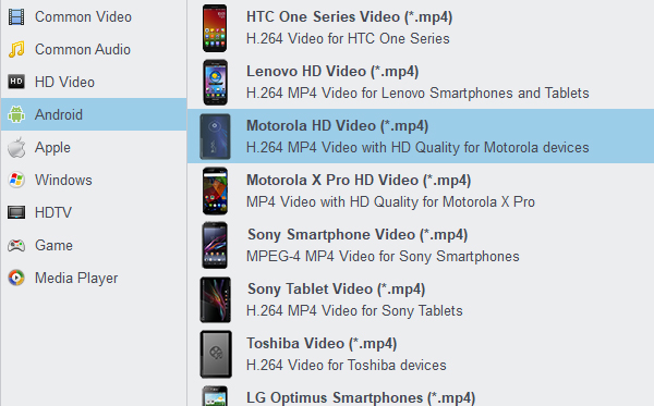 iTunes to Motorola One Converter - Convert iTunes M4V movies to MP4 for playing on Motorola One