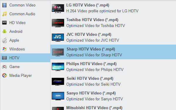 iTunes to Sharp Smart TV Converter - Convert iTunes M4V to Sharp Smart TV supported format
