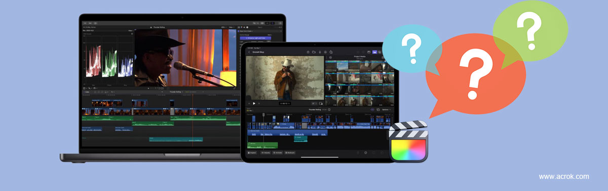 Final Cut Pro supported video audio formats - Import and edit any videos in FCP