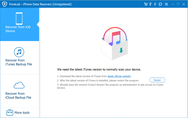 Aiseefoft iPhone Data Recovery - Aiseesoft FoneLab is a powerful data recovery for iPhone 5/5s/4/4s/6/6 Plus. It can retrieve deleted text messages on iPhone, recover notes/photos/contacts/music from iPhone, iPad, iPod.