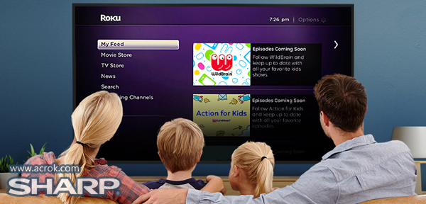 Simple way to get iTunes movies on Sharp Smart TV