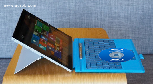 Blu-ray to Surface 3