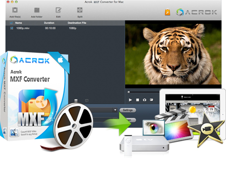 Acrok MXF Converter for Mac