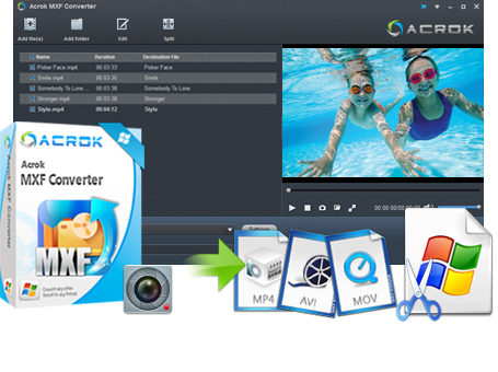 acrok mxf converter