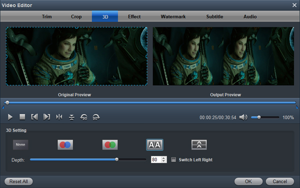 Edit Cinema RAW Light videos with Acrok software