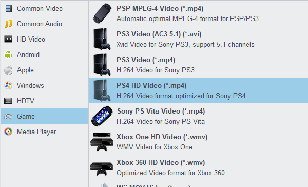 Convert iTunes video to H.264 MP4 via iTunes to PlayStation Converter