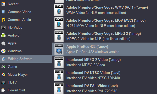 Get ProRes 422 codec video on Windows