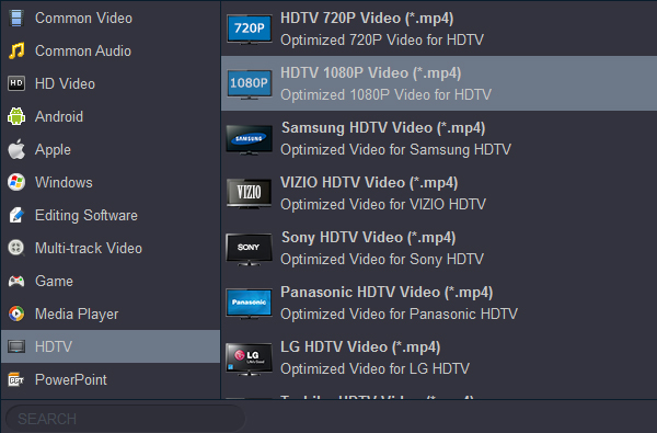 Convert MKV to 1080P MP4 for LG TV