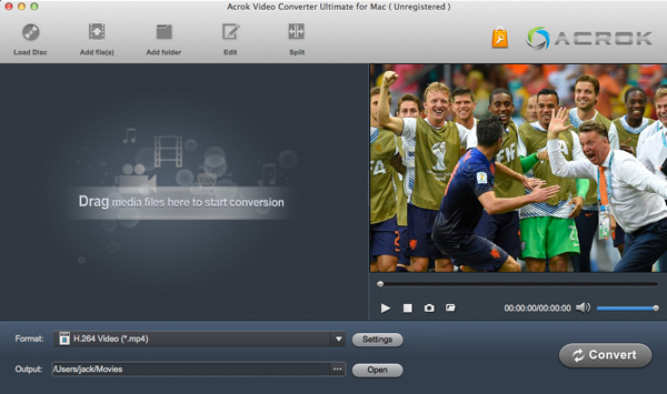 Acrok Video Converter Ultimate for Mac
