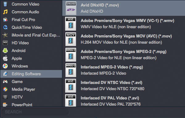 Convert MXF to DNxHD for Avid Media Composer