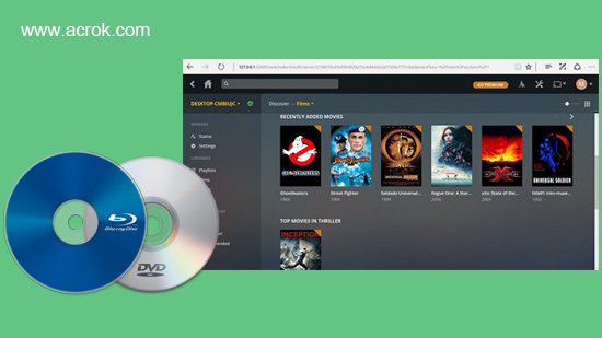 Get Blu-ray/DVD to Plex Media Server