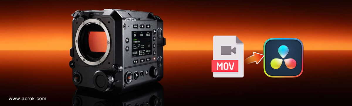FUJIFILM GFX ETERNA 55 MOV and DaVinci Resolve workflows