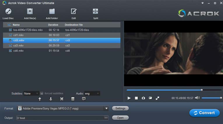 MXF to After Effects Converter
