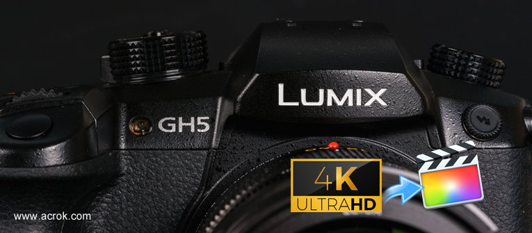 Panasonic Lumix GH5/GH5 II to Final Cut Pro workflow
