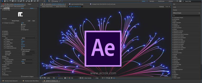 After Effects supported video formats