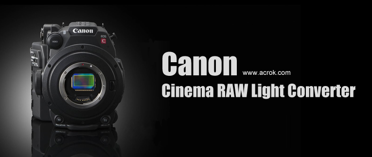 Convert Cinema RAW Light (.CRM) files on Mac/Windows