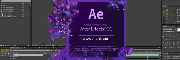 After Effects CC supported import and export formats