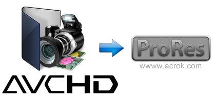 Convert AVCHD to ProRes 422 and ProRes 4444