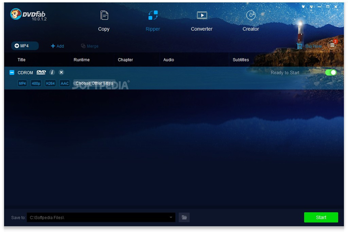 DVDFab DVD Ripper - Convert DVD to ditital files