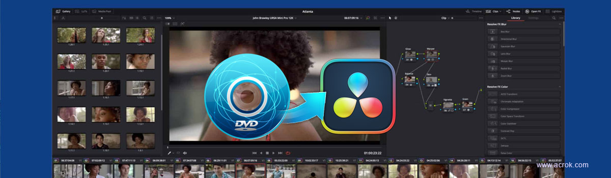 Convert DVD to Edit in DaVinci Resolve