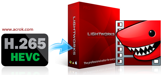 Edit H.265/HEVC  files in Lightworks (Free and Pro)