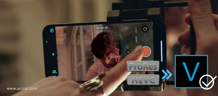 Work with iPhone MOV video files in Vegas Pro 22