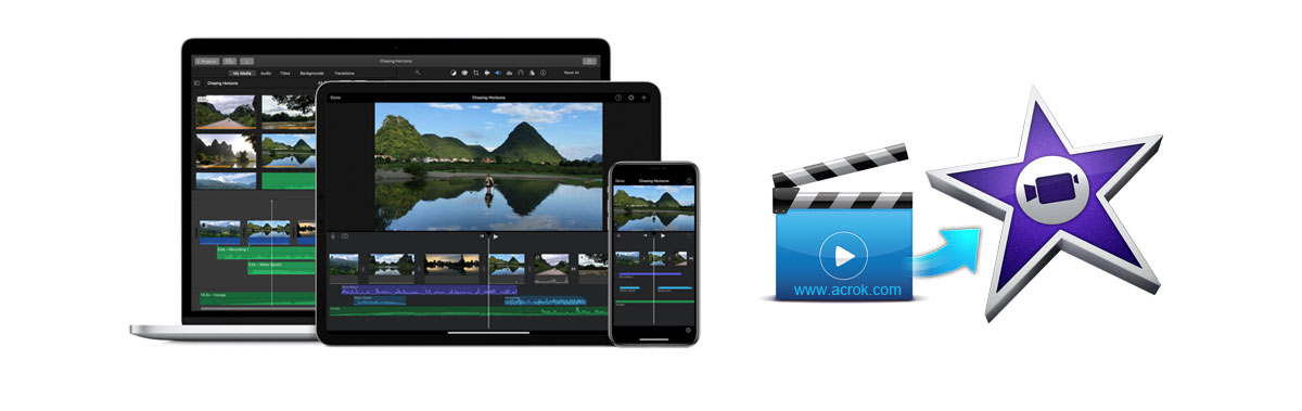 Edit video in iMovie