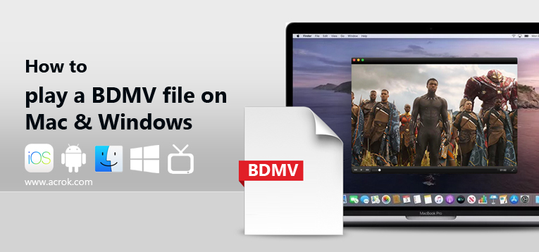 Free BDMV Player - Simple way to play .bdmv on Windows and mac