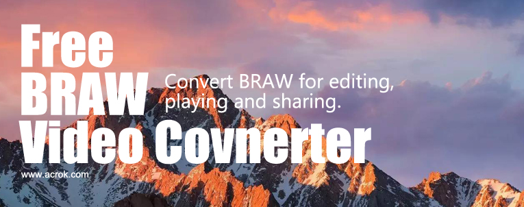 Free BRAW Video Covnerter