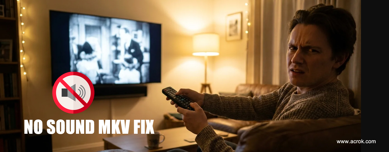 MKV Audio Format Not Supported