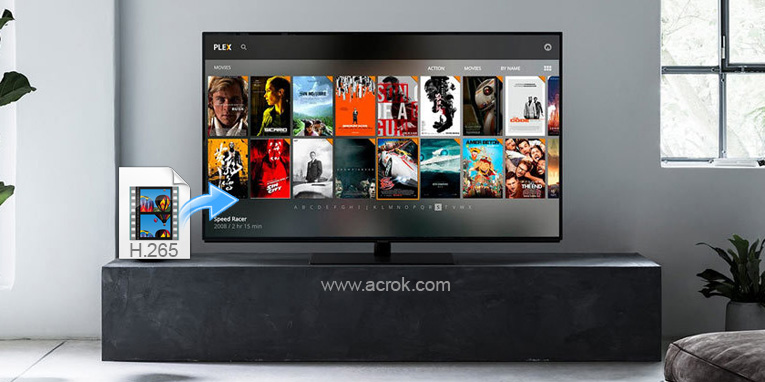 Smart TV H.265 solution - Convert H.265 movies to Smart TV supported video audio foramt on Windows and Mac