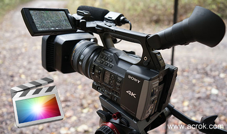 Convert Sony FDR AX1 4K MP4 to ProRes MOV for FCP X