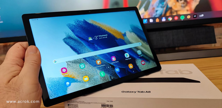 Play Blu-ray and DVD on Galaxy Tab A8