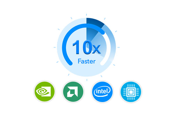 Acrok Video Converter Ultimate-Convert video via 10X faster speed 