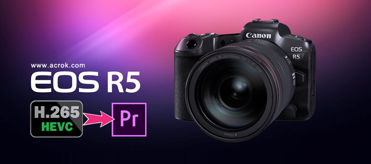 Edit Canon EOS R5 H.265 in Premiere Pro