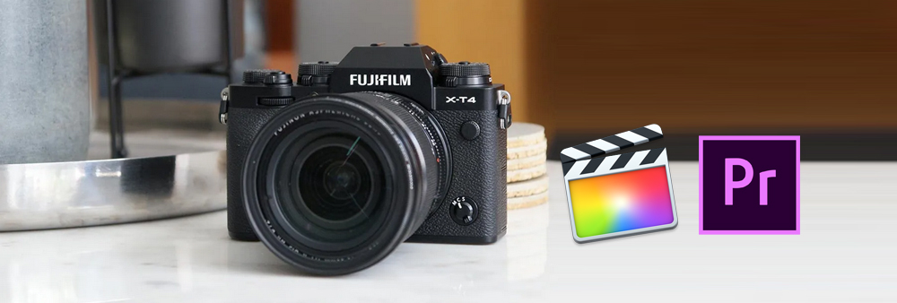 Edit Fujifilm X-T4 H.265 MOV in FCP X and Premiere Pro CC smoothly