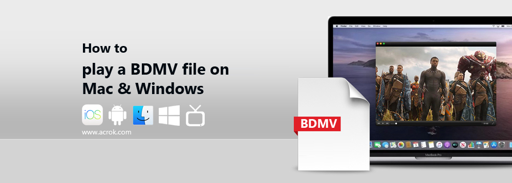 Free way to play BDMV files on computer