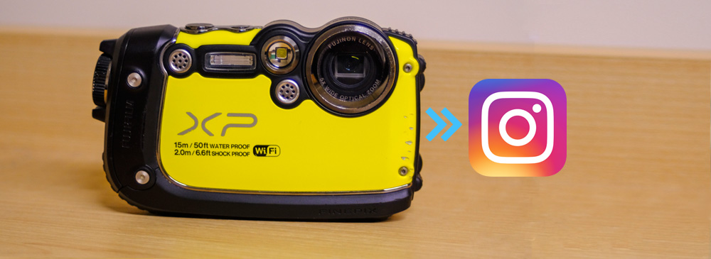 Fujifilm FinePix XP140 Instagram - Upload 4K MOV to Instagram