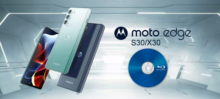 Best way to watch Blu-ray movies on Motorola Edge X30/S30